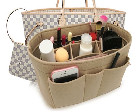 purse organizer insert for louis vuitton|louis vuitton neverfull organizer.